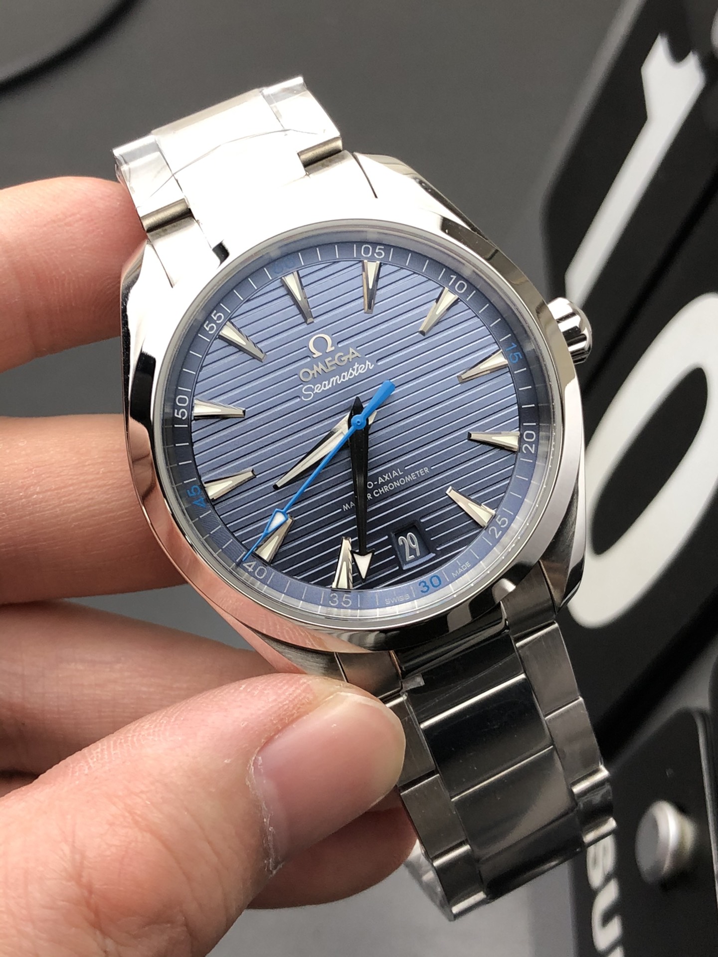 Omega 海马150柚木蓝