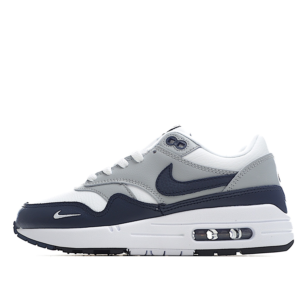 H0 NK Air Max 1 “Obsidian” 黑曜石 原纸板原楦头打造 原厂折边工艺 原档案大底 所有皮料均来自原厂