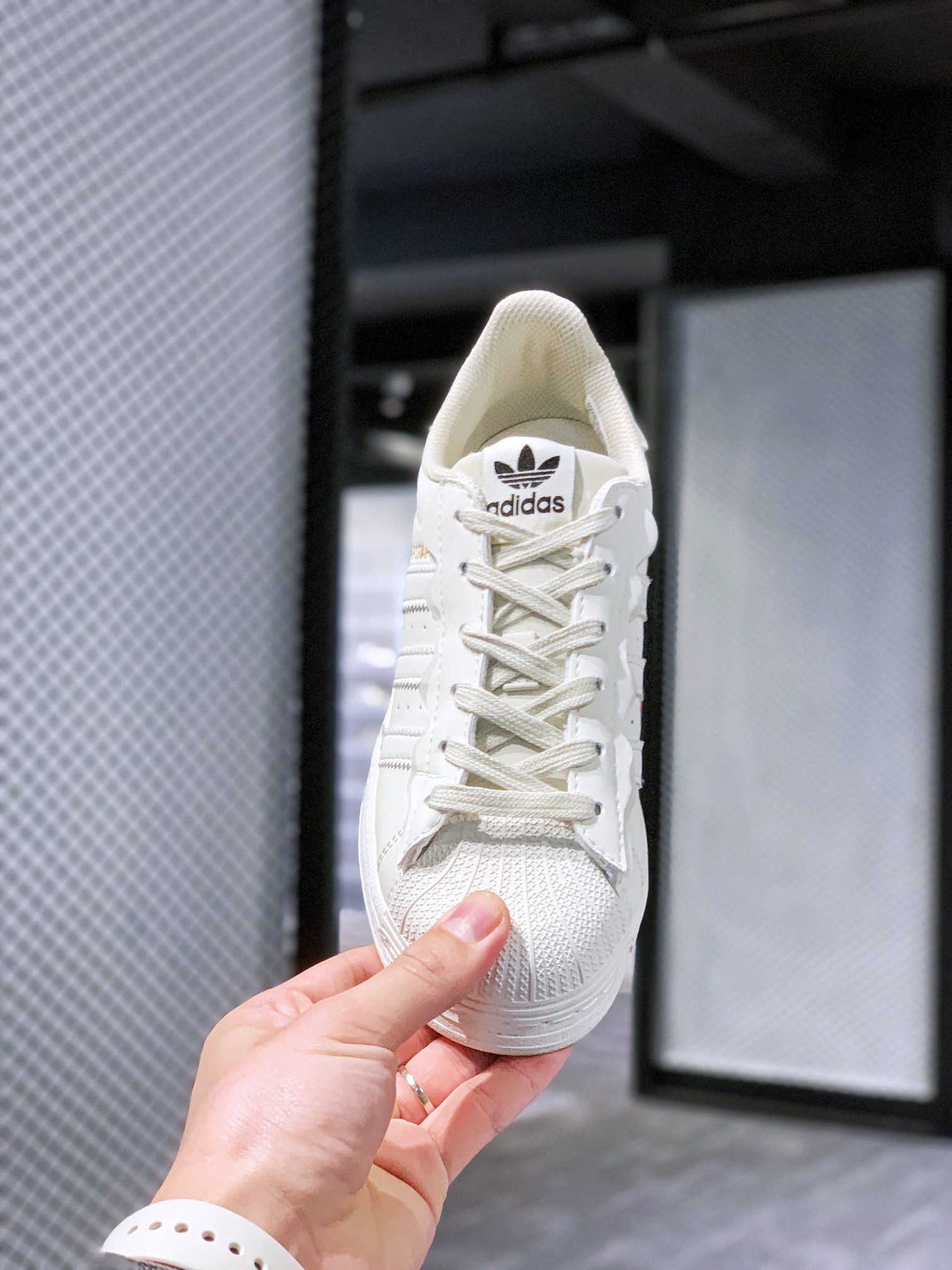 [Adidas Originals Series]Adidas Originals Superstar Cream Color Classic Shell