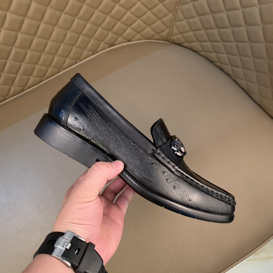： 【Armani Armani】Original contador marea zapatos Superior importado de Italia piel de vaca original,