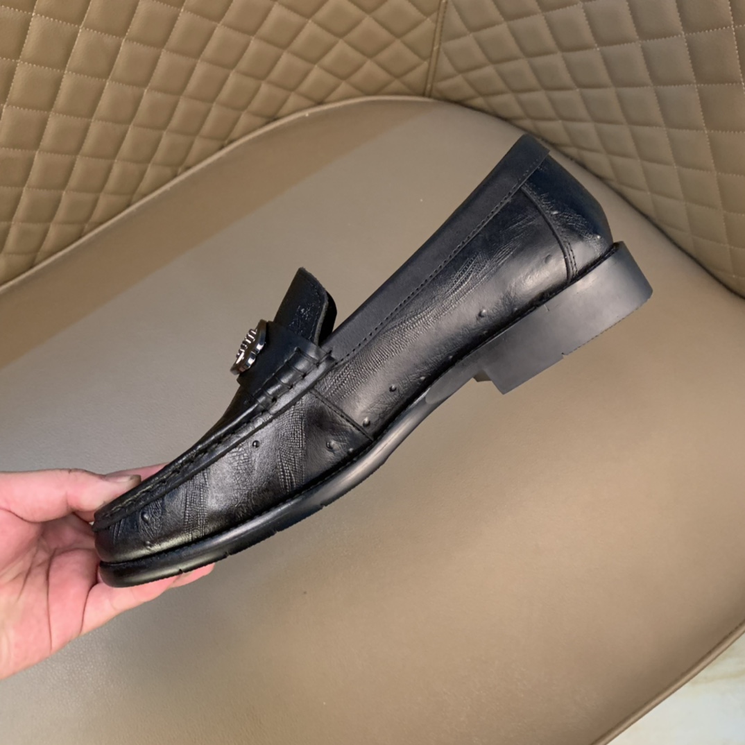 ： 【Armani Armani】Original contador marea zapatos Superior importado de Italia piel de vaca original,