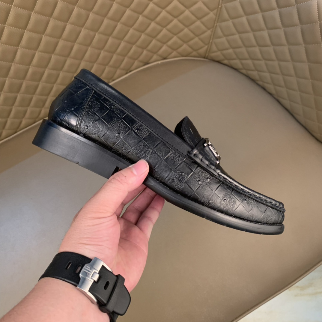 ： 【Armani Armani】Original contador marea zapatos Superior importado de Italia piel de vaca original,