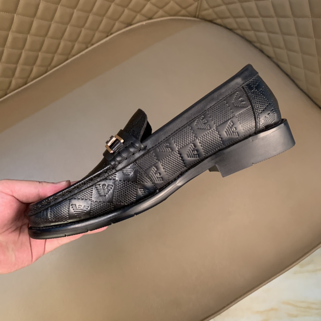 ： 【Armani Armani】Original contador marea zapatos Superior importado de Italia piel de vaca original,