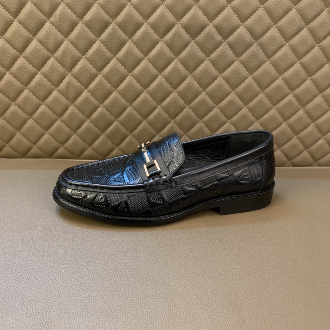 ： 【Armani Armani】Original contador marea zapatos Superior importado de Italia piel de vaca original,