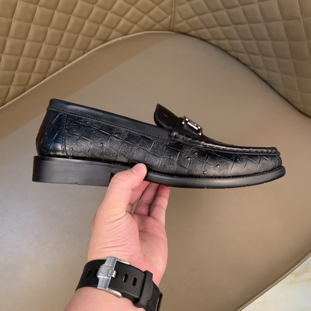 ： 【Armani Armani】Original contador marea zapatos Superior importado de Italia piel de vaca original,
