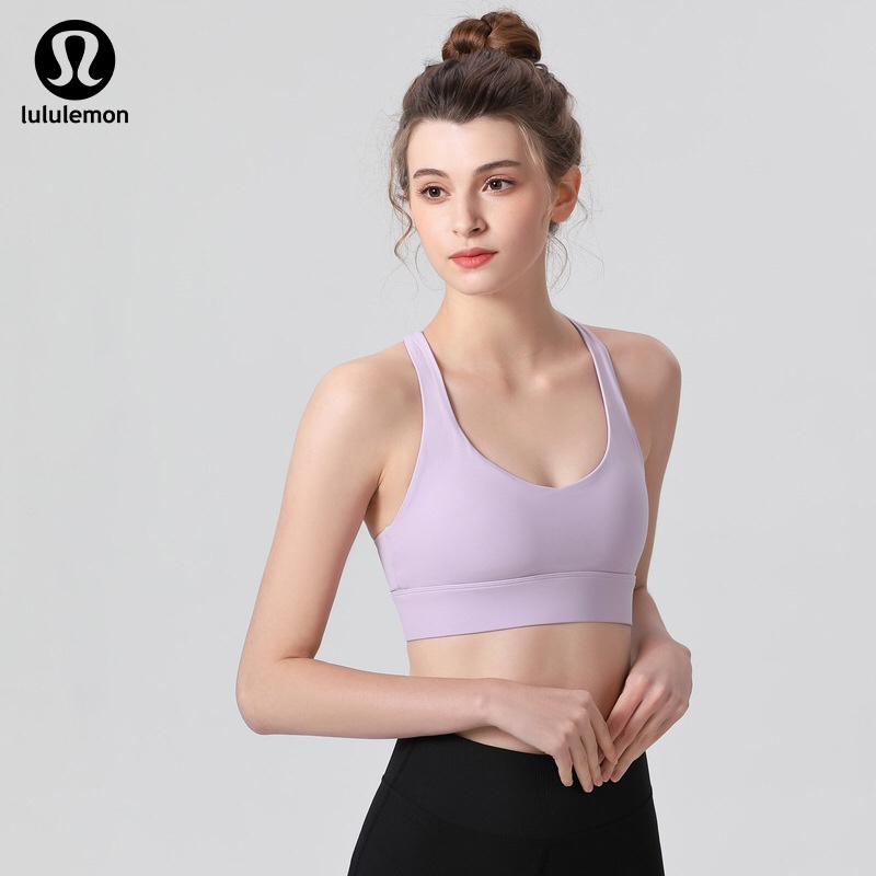 Lululemon sports bra yoga lilac