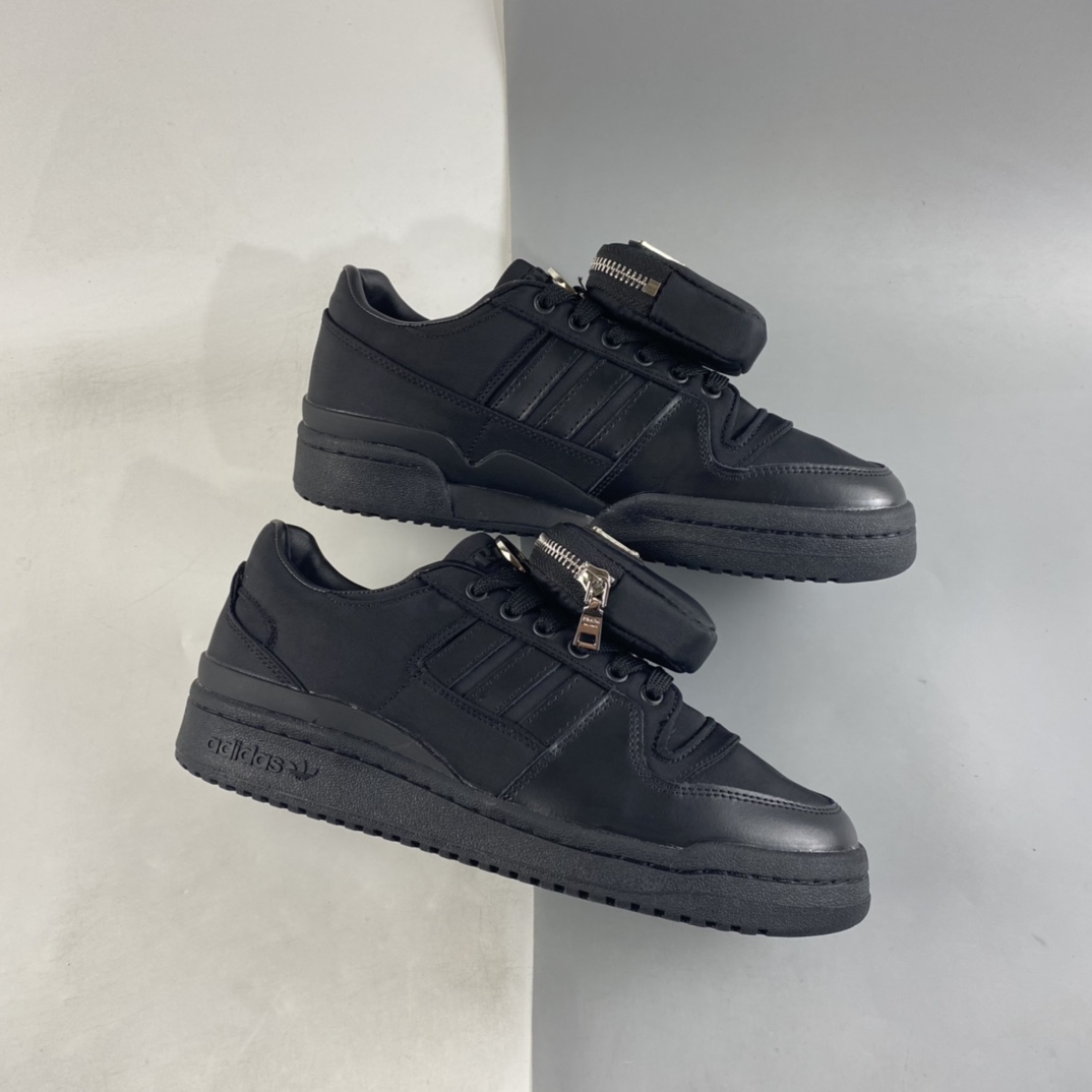 P240  Prada x Ad Originals Forum Low 人气单品 经典复古篮球鞋 GY7043