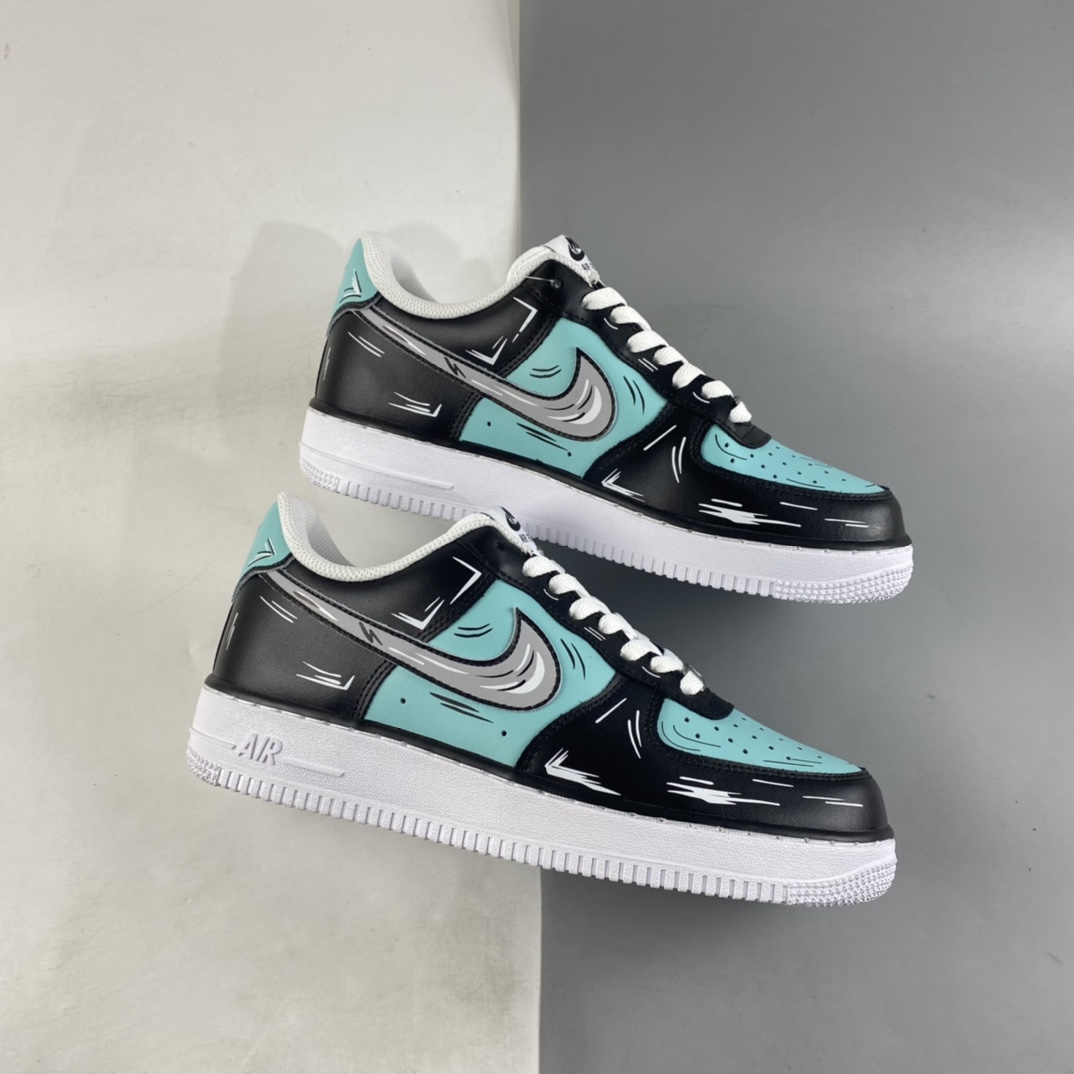 P260  Nk Air Force 1’07 Low 黑钻石配色 空军一号低帮休闲板鞋 CW2288-215