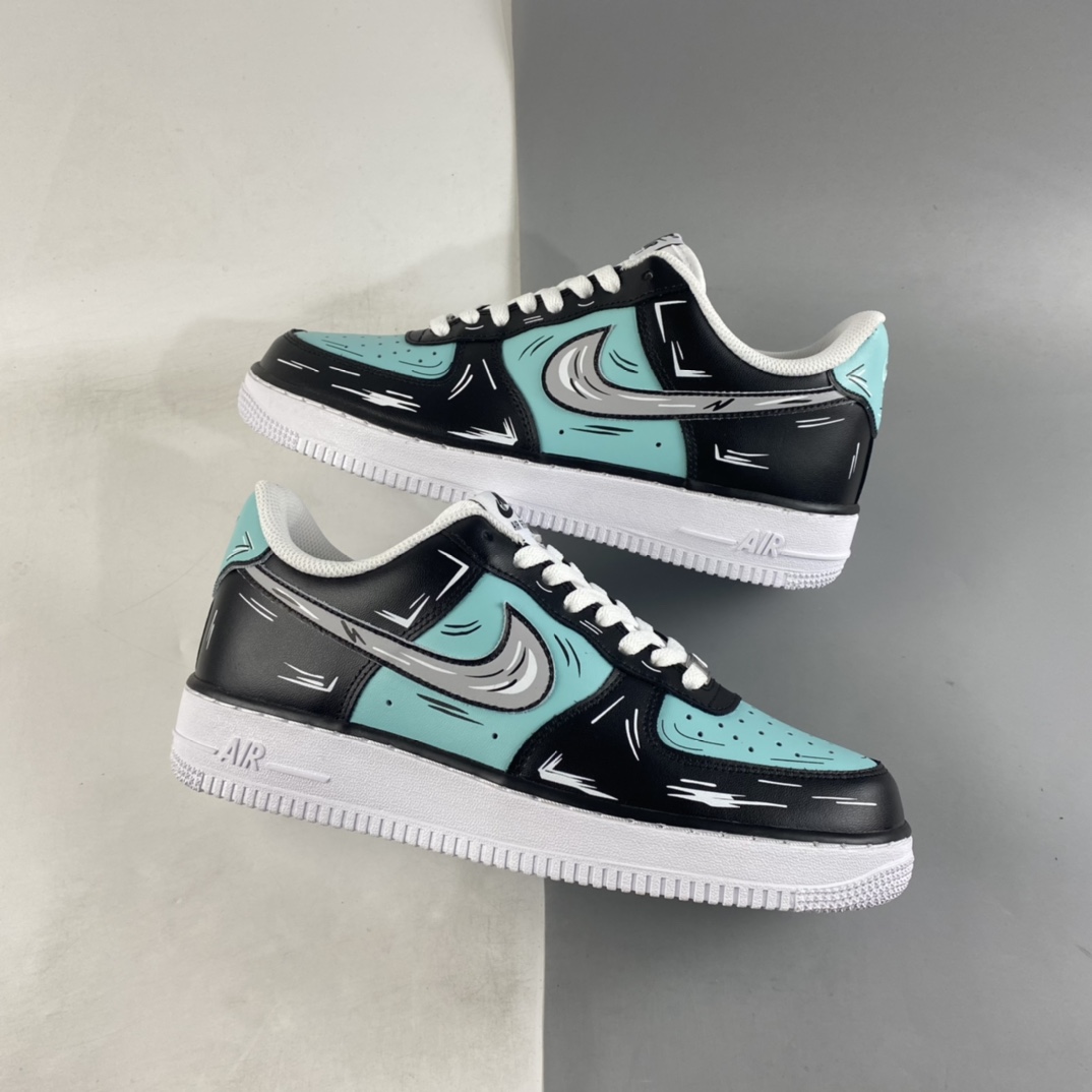 P260  Nk Air Force 1’07 Low 黑钻石配色 空军一号低帮休闲板鞋 CW2288-215
