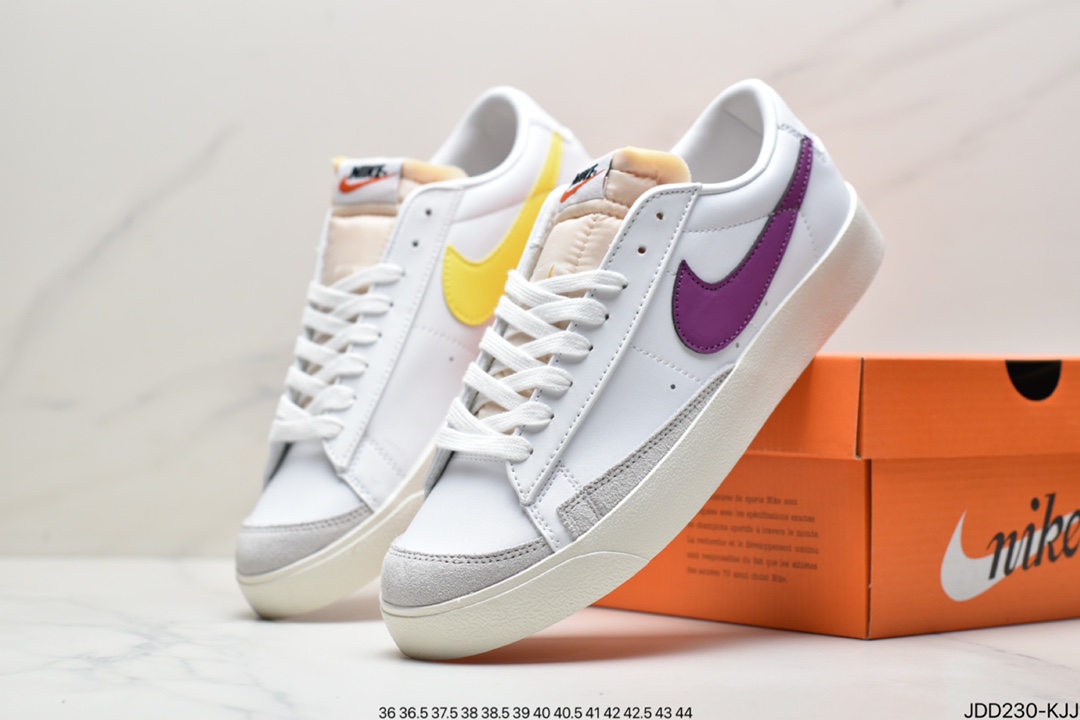 120 真标耐克Nike Blazer Low ’77 PRM ”Swoosh 50th Anniversary”Swoosh 50周年板鞋 DH4370-002