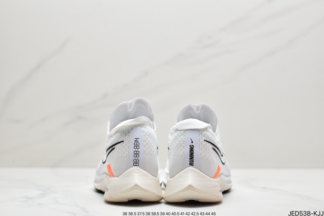 150 真标耐克Nike Zoomx Streakfly Proto 低帮跑步鞋白黑橙男女运动鞋 DH9275-100