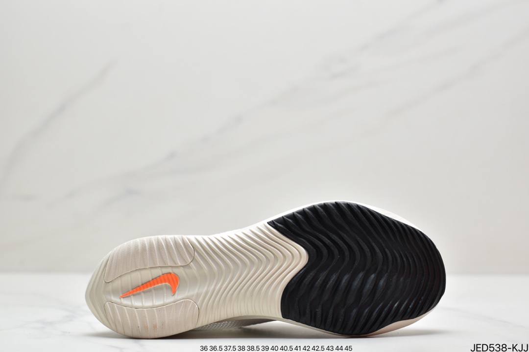 150 真标耐克Nike Zoomx Streakfly Proto 低帮跑步鞋白黑橙男女运动鞋 DH9275-100