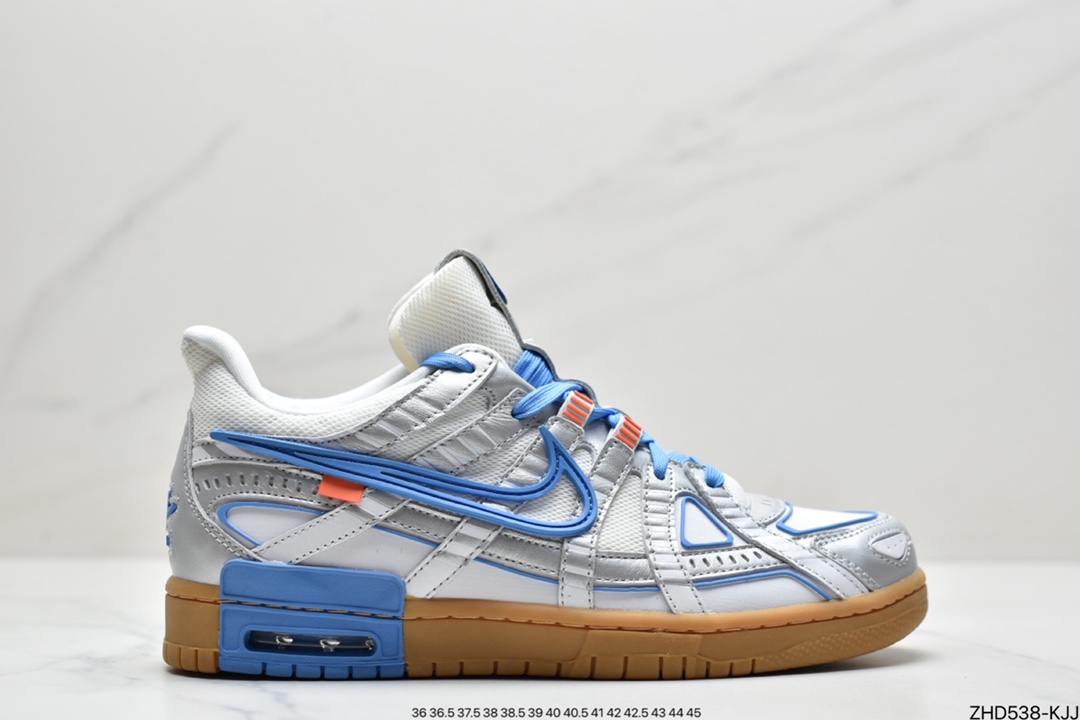 300 Off-White  x NK Air Rubber Dunk ” University Gold ” OW联名款 黑金亚洲限定 CU6015-100