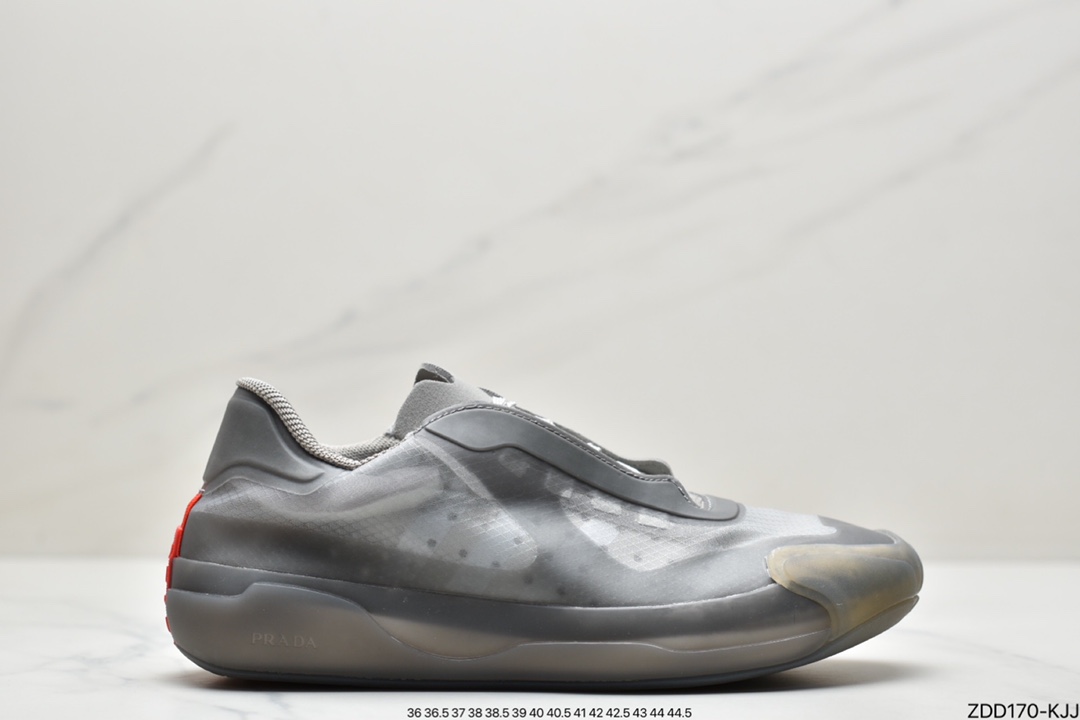 230 阿迪达斯Prada x adidas Luna Rossa 21 骨白 蝉翼轻薄休闲百搭运动鞋FW1079