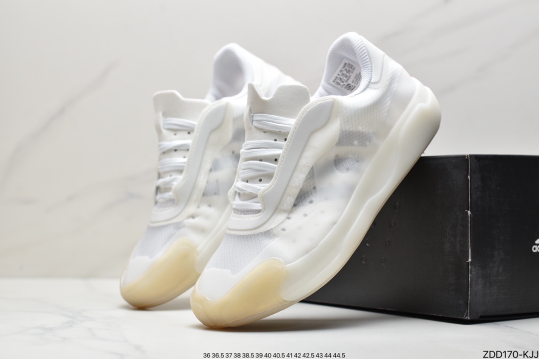 230 阿迪达斯Prada x adidas Luna Rossa 21 骨白 蝉翼轻薄休闲百搭运动鞋FW1079