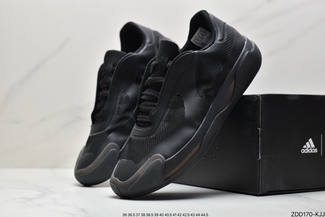 230 阿迪达斯Prada x adidas Luna Rossa 21 骨白 蝉翼轻薄休闲百搭运动鞋FW1079