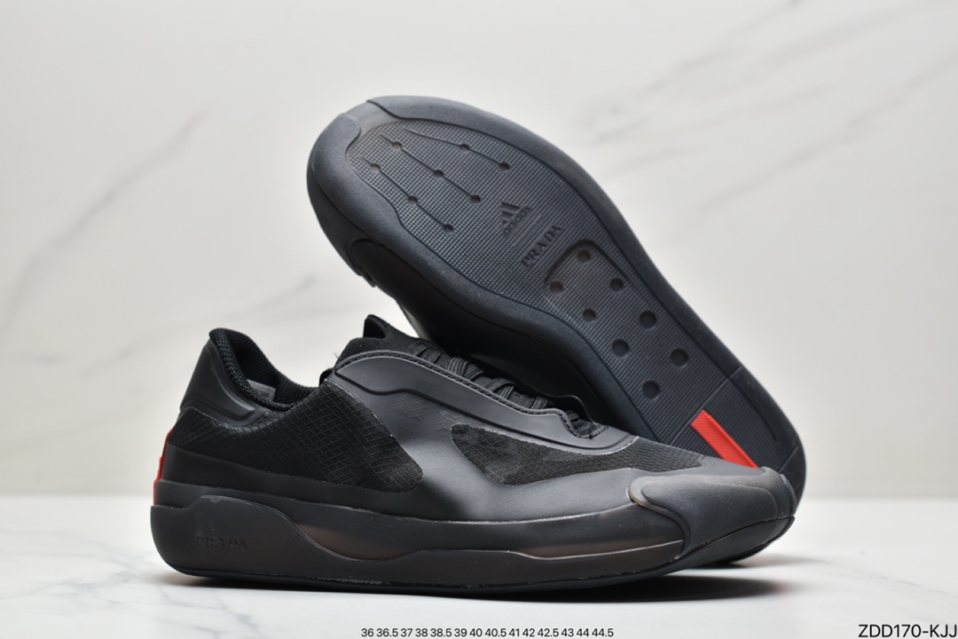 230 阿迪达斯Prada x adidas Luna Rossa 21 骨白 蝉翼轻薄休闲百搭运动鞋FW1079