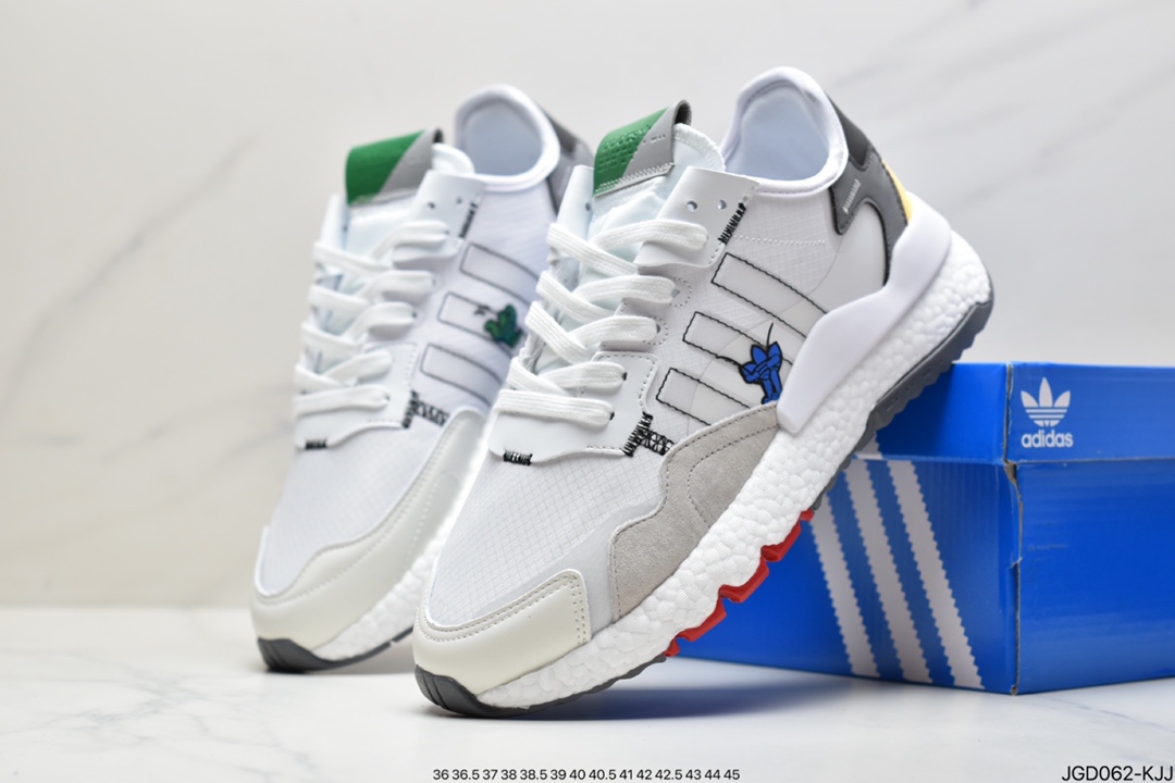 190 阿迪达斯Adidas Nite Jogger Winterized 复古休闲运动跑鞋HP9113