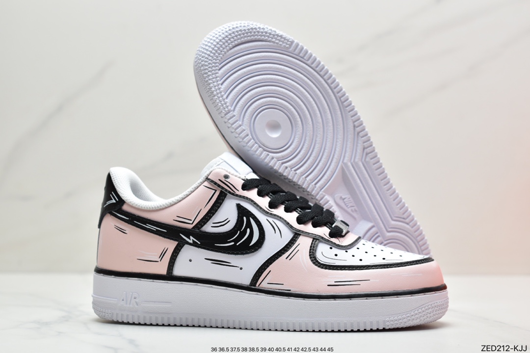 260 耐克Air Force 1 ’07 Low 原楦头原纸板打造纯正空军版型 CW2288-120