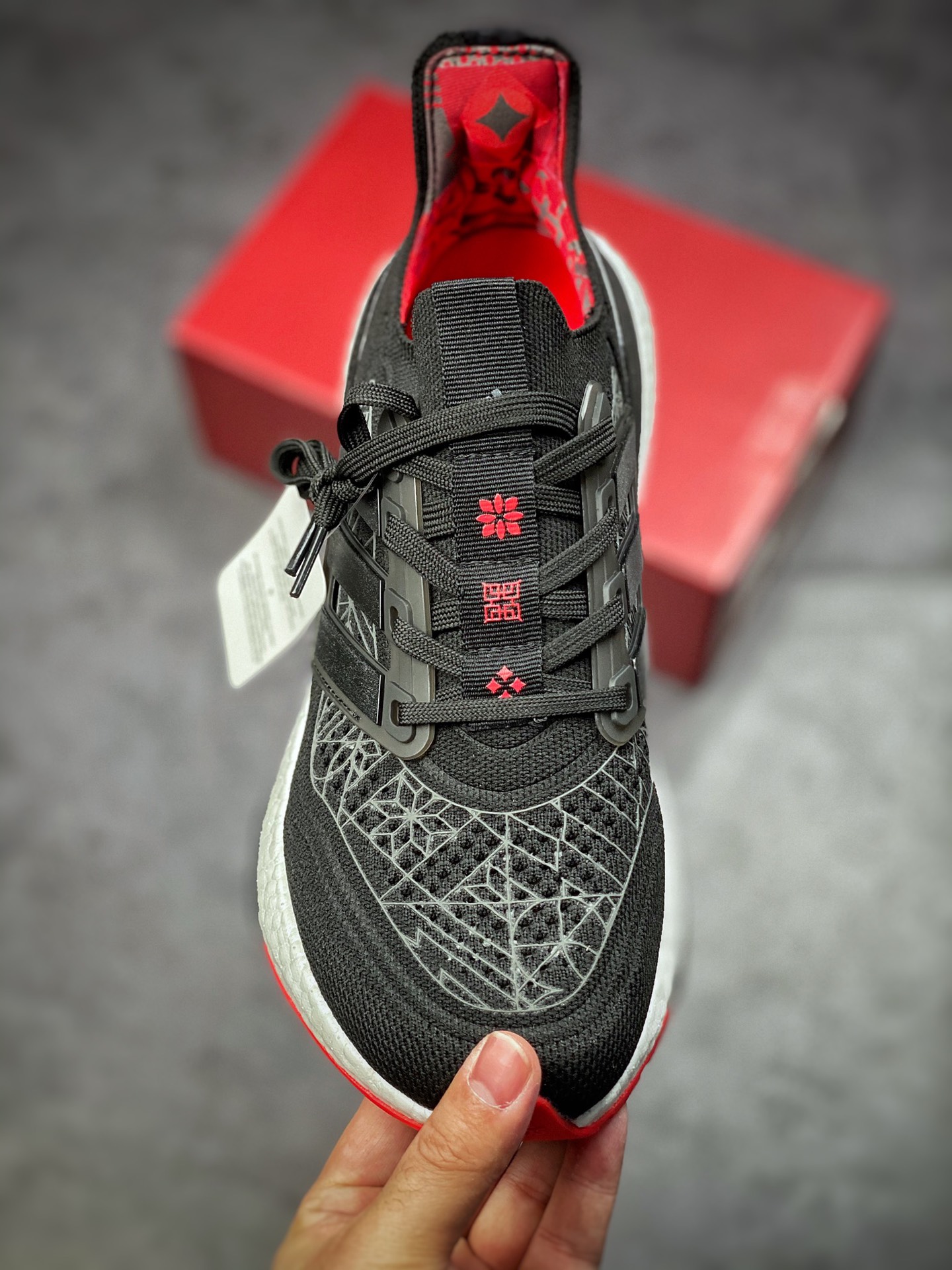 250 Adidas Ultraboost 21 CNY舒适耐磨跑步鞋 黑红/中国年 虎年限定 UB 7.0 GZ6073-莆田鞋,莆田鞋货源,高仿鞋,高仿鞋货源,安福档口,莆田高仿鞋,莆田鞋批发,高仿鞋批发,莆田高仿运动鞋,高仿运动鞋,莆田运动鞋 250 Adidas Ultraboost 21 CNY舒适耐磨跑步鞋 黑红/中国年 虎年限定 UB 7.0 GZ6073