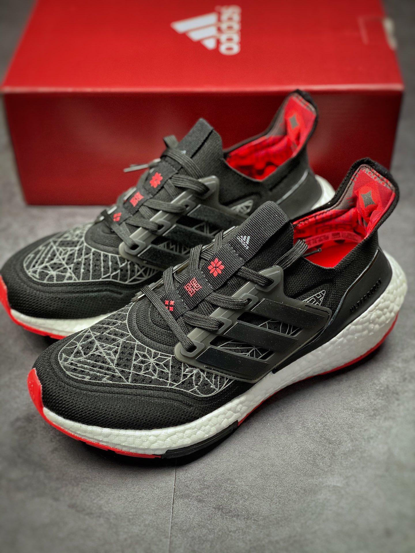 250 Adidas Ultraboost 21 CNY舒适耐磨跑步鞋 黑红/中国年 虎年限定 UB 7.0 GZ6073-莆田鞋,莆田鞋货源,高仿鞋,高仿鞋货源,安福档口,莆田高仿鞋,莆田鞋批发,高仿鞋批发,莆田高仿运动鞋,高仿运动鞋,莆田运动鞋 250 Adidas Ultraboost 21 CNY舒适耐磨跑步鞋 黑红/中国年 虎年限定 UB 7.0 GZ6073