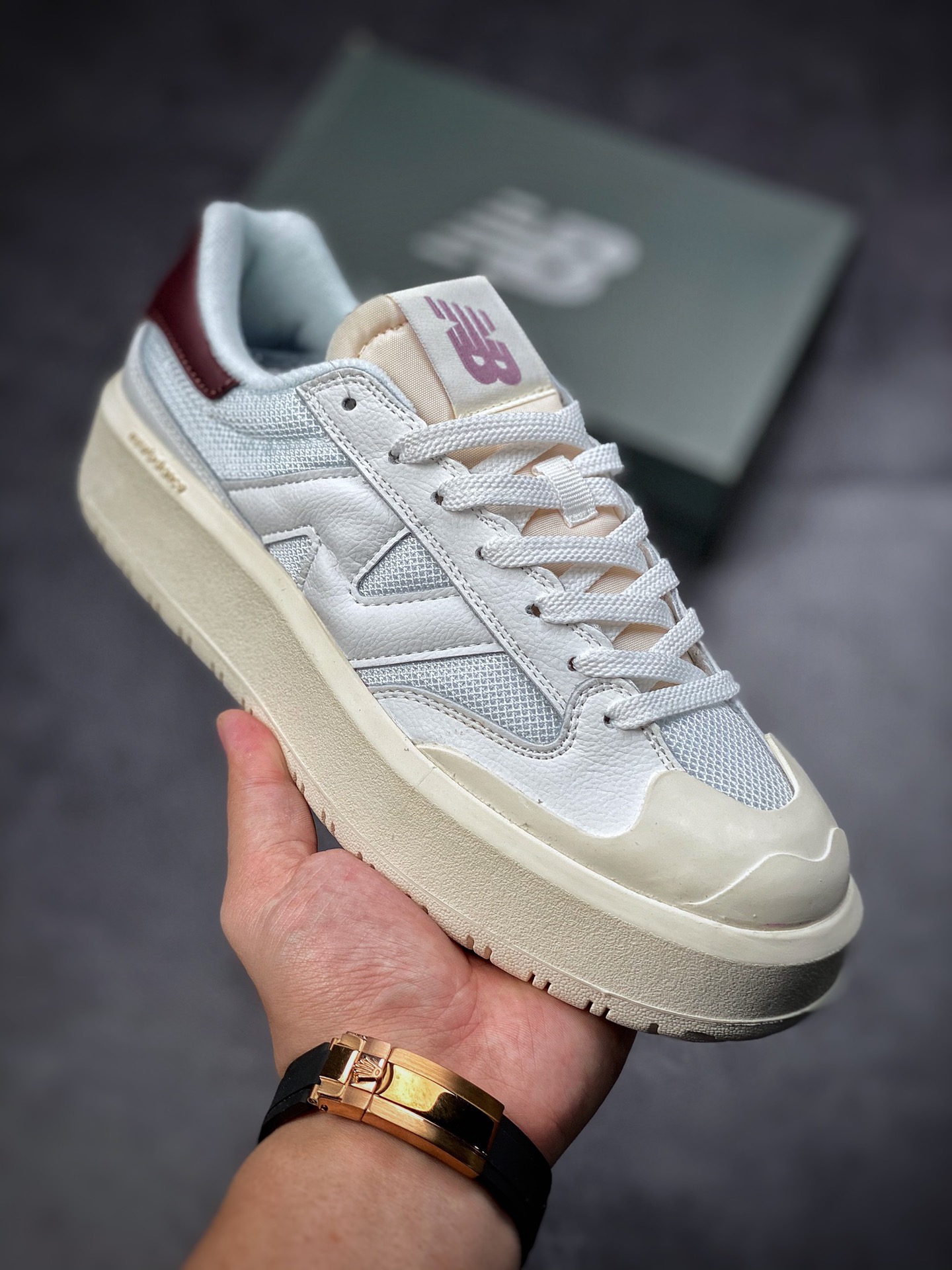 220  New Balance CT302 复古单品全头层荔枝自然纹 CT302WD