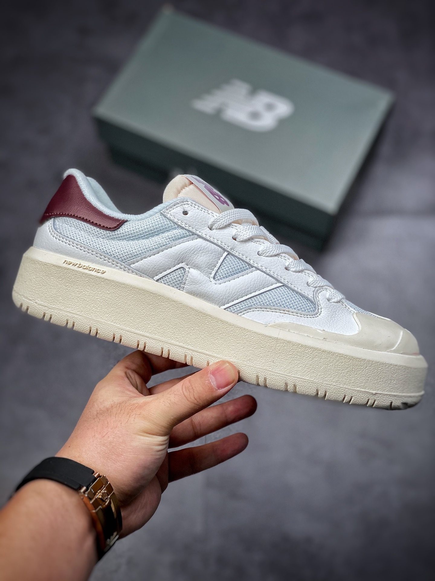 220  New Balance CT302 复古单品全头层荔枝自然纹 CT302WD