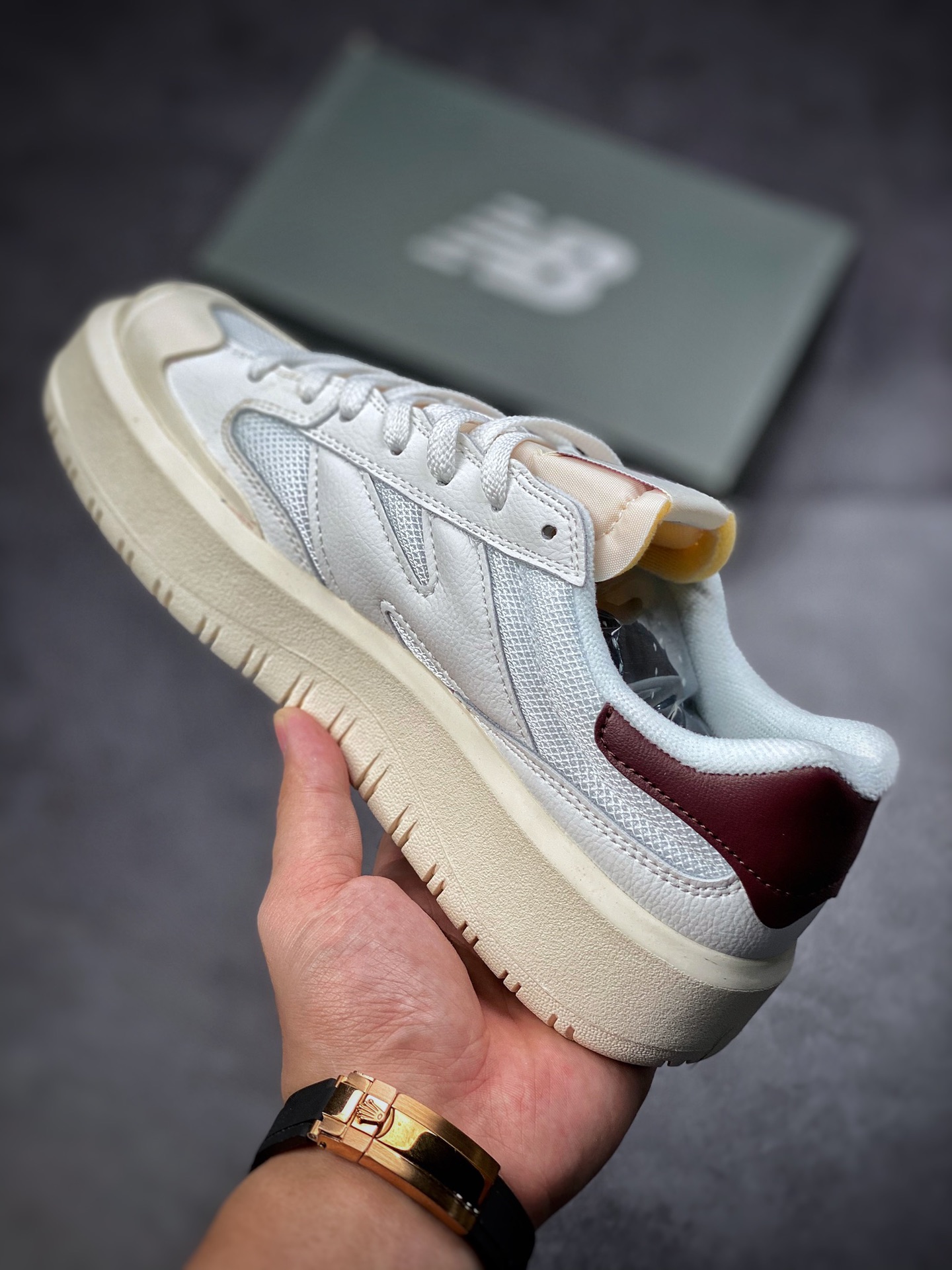 220  New Balance CT302 复古单品全头层荔枝自然纹 CT302WD
