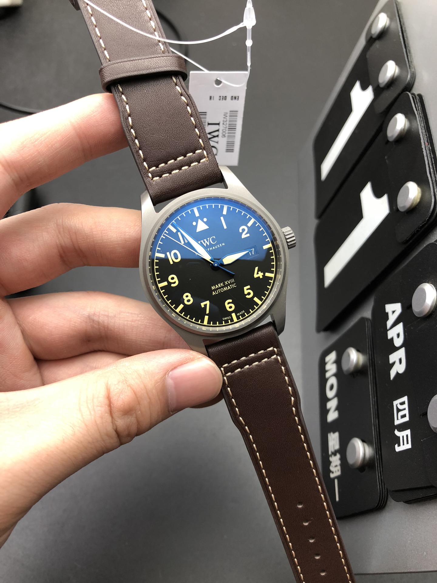 IWC V7 钛壳马克十八