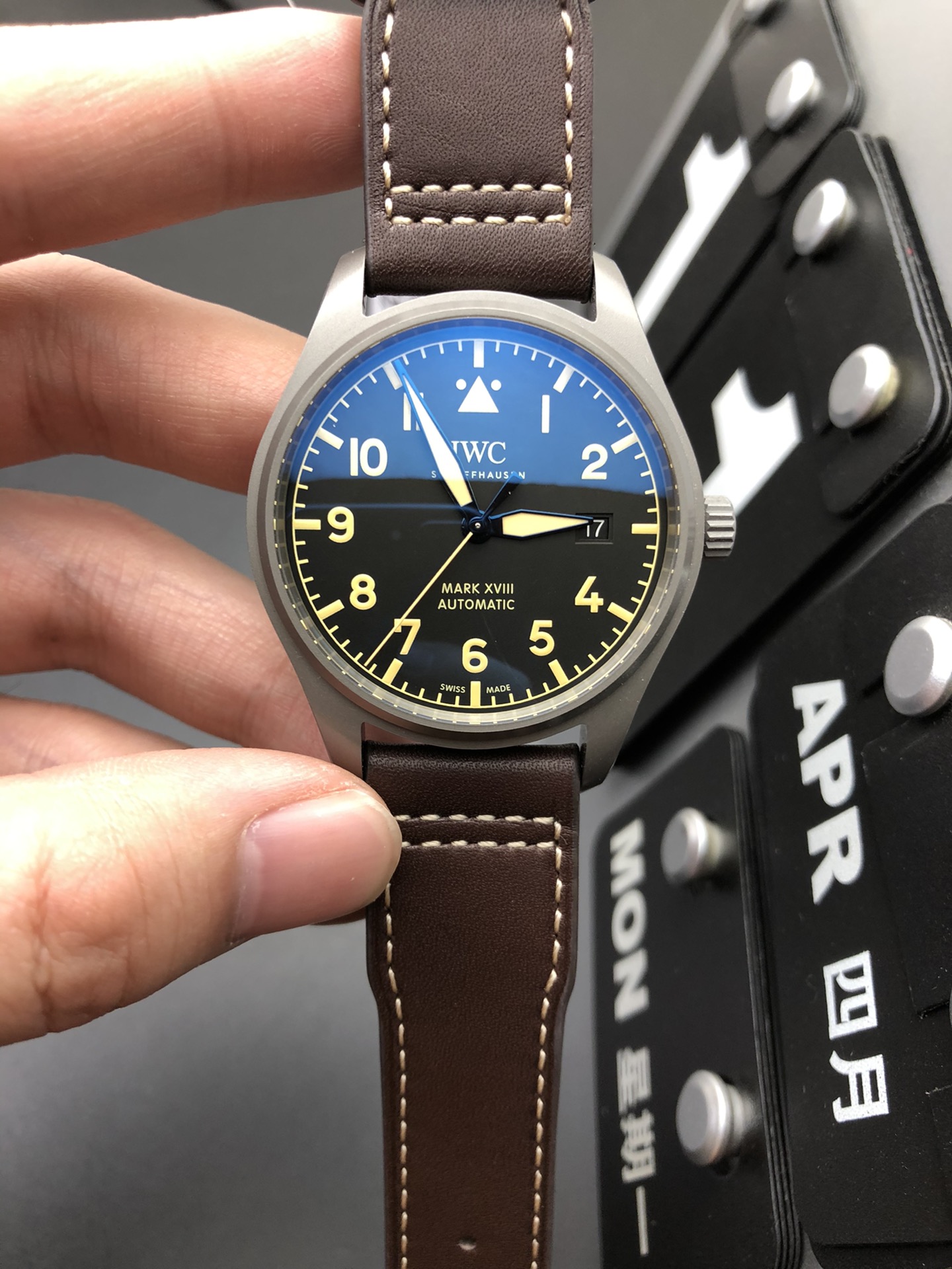 IWC V7 钛壳马克十八