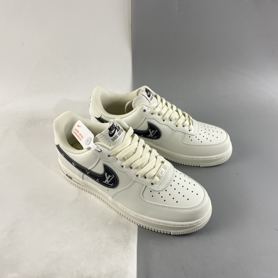 P240  Nk Air Force 1’07 Low 驴牌印花 空军一号低帮休闲板鞋 KV3696-660