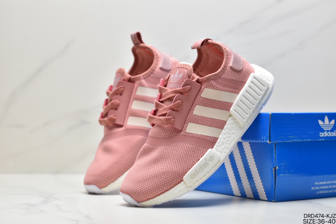 110 阿迪达斯 Adidas NMD Runner Pk 针织面街头风经典百搭跑步鞋