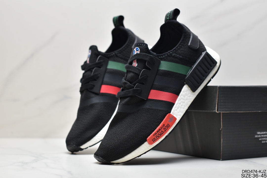 110 阿迪达斯 Adidas NMD Runner Pk 针织面街头风经典百搭跑步鞋