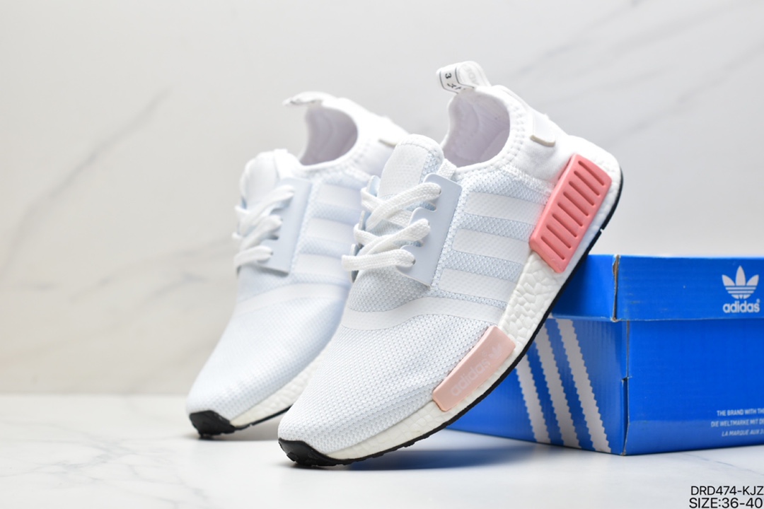 110 阿迪达斯 Adidas NMD Runner Pk 针织面街头风经典百搭跑步鞋