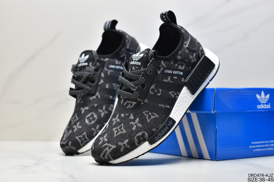 110 阿迪达斯 Adidas NMD Runner Pk 针织面街头风经典百搭跑步鞋