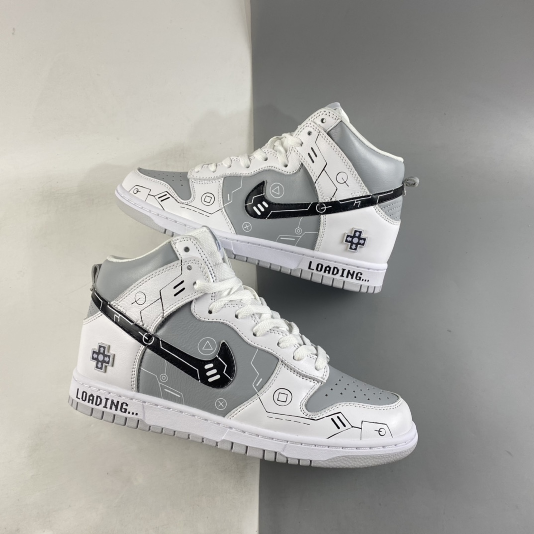 P480  Nk Dunk Hi SP ”Video Game” 电玩主题 SB扣碎篮板时尚休闲板鞋 CZ8149-101