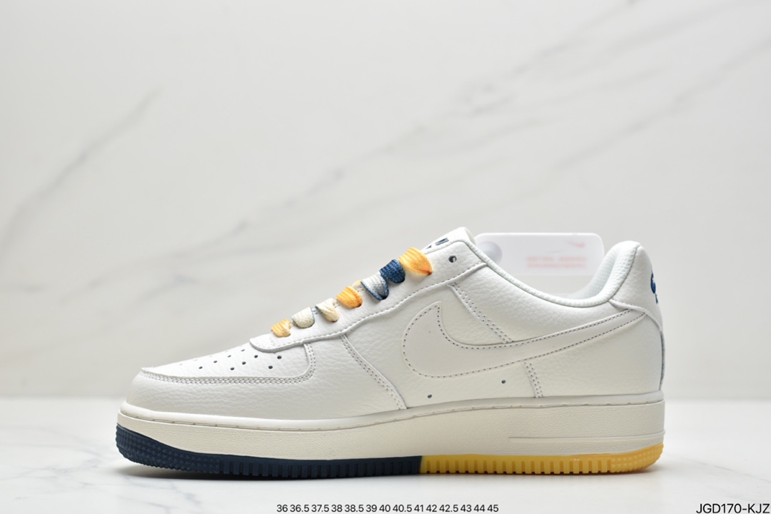 180 耐克NK Air Force 1 空军一号 孟菲斯灰熊队蓝黄底 TN2569-307