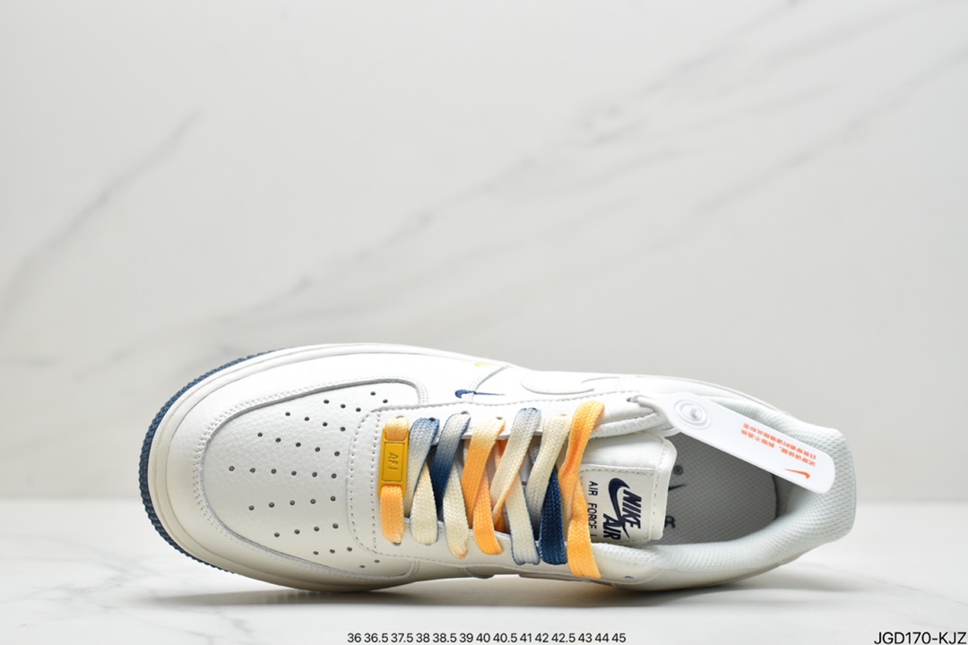 180 耐克NK Air Force 1 空军一号 孟菲斯灰熊队蓝黄底 TN2569-307
