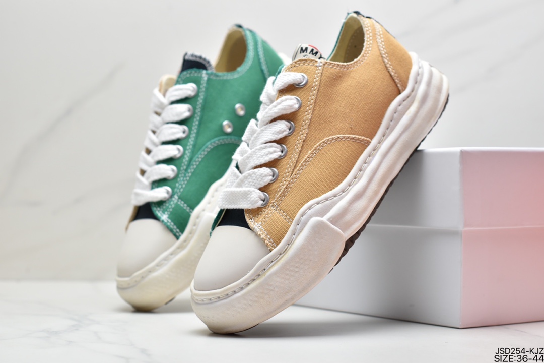 200 MMY/Maison MIHARA YASUHIRO Original Sole Canvas Low 变形溶解雪糕底低帮休闲百搭帆布板