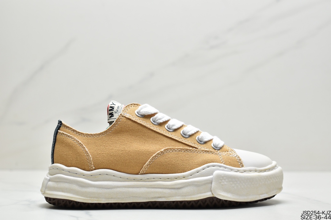 200 MMY/Maison MIHARA YASUHIRO Original Sole Canvas Low 变形溶解雪糕底低帮休闲百搭帆布板
