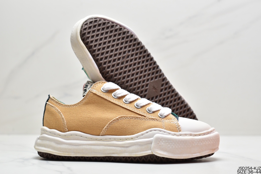 200 MMY/Maison MIHARA YASUHIRO Original Sole Canvas Low 变形溶解雪糕底低帮休闲百搭帆布板