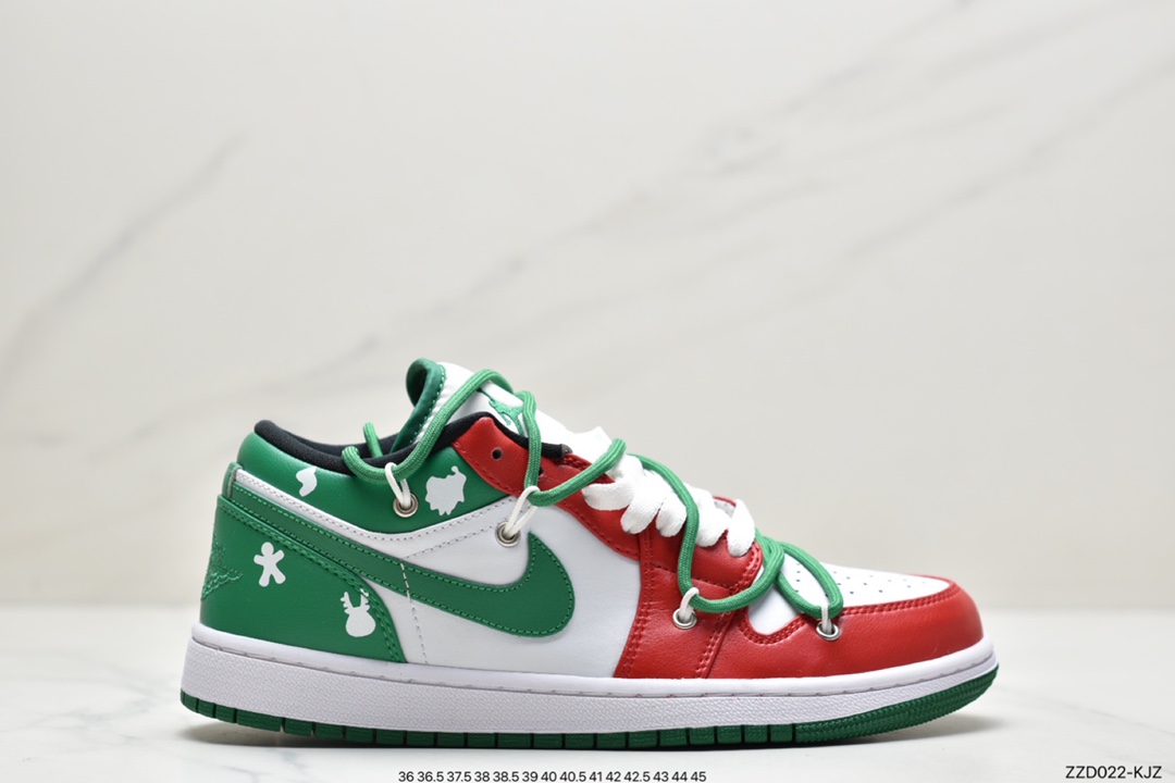 250 Air Jordan AJ1 Low 芝加哥白红解构绑带553558-118