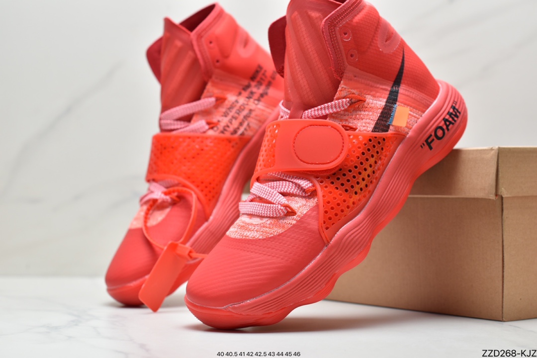 250 耐克大吕布 The 10：Nike REACT Hyperdunk 2017 Off-White联名篮球鞋AJ4578-700