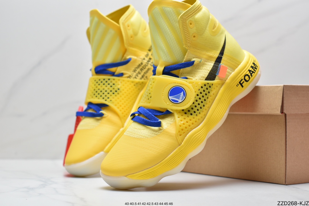 250 耐克大吕布 The 10：Nike REACT Hyperdunk 2017 Off-White联名篮球鞋AJ4578-700