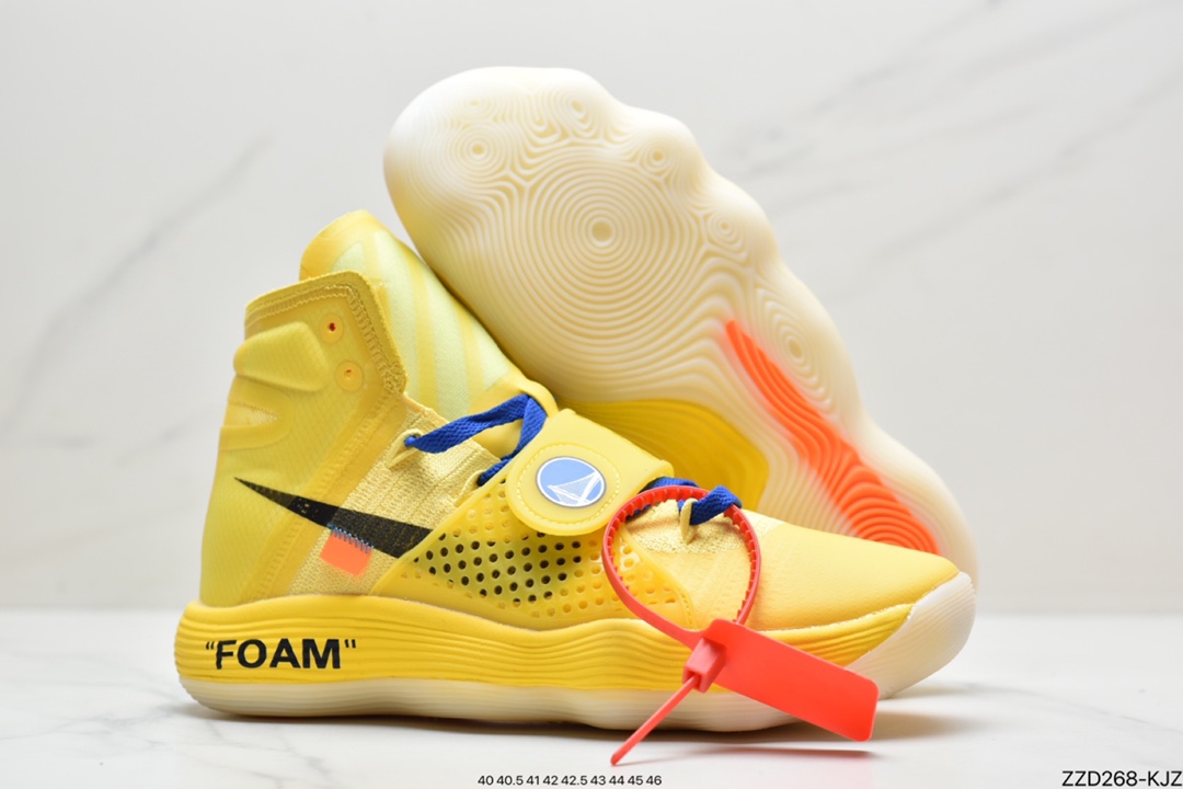 250 耐克大吕布 The 10：Nike REACT Hyperdunk 2017 Off-White联名篮球鞋AJ4578-700