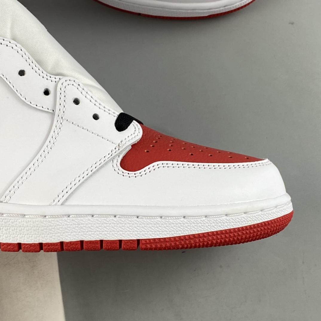 P420  Air Jordan 1 High OG AJ1 乔1白红复古高帮文化篮球鞋 555088-161