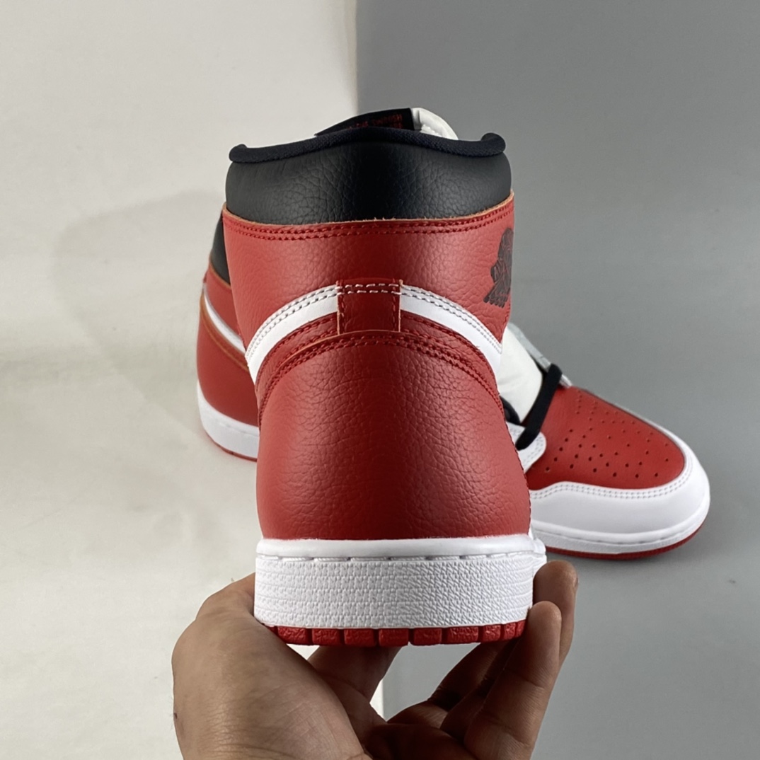 P420  Air Jordan 1 High OG AJ1 乔1白红复古高帮文化篮球鞋 555088-161