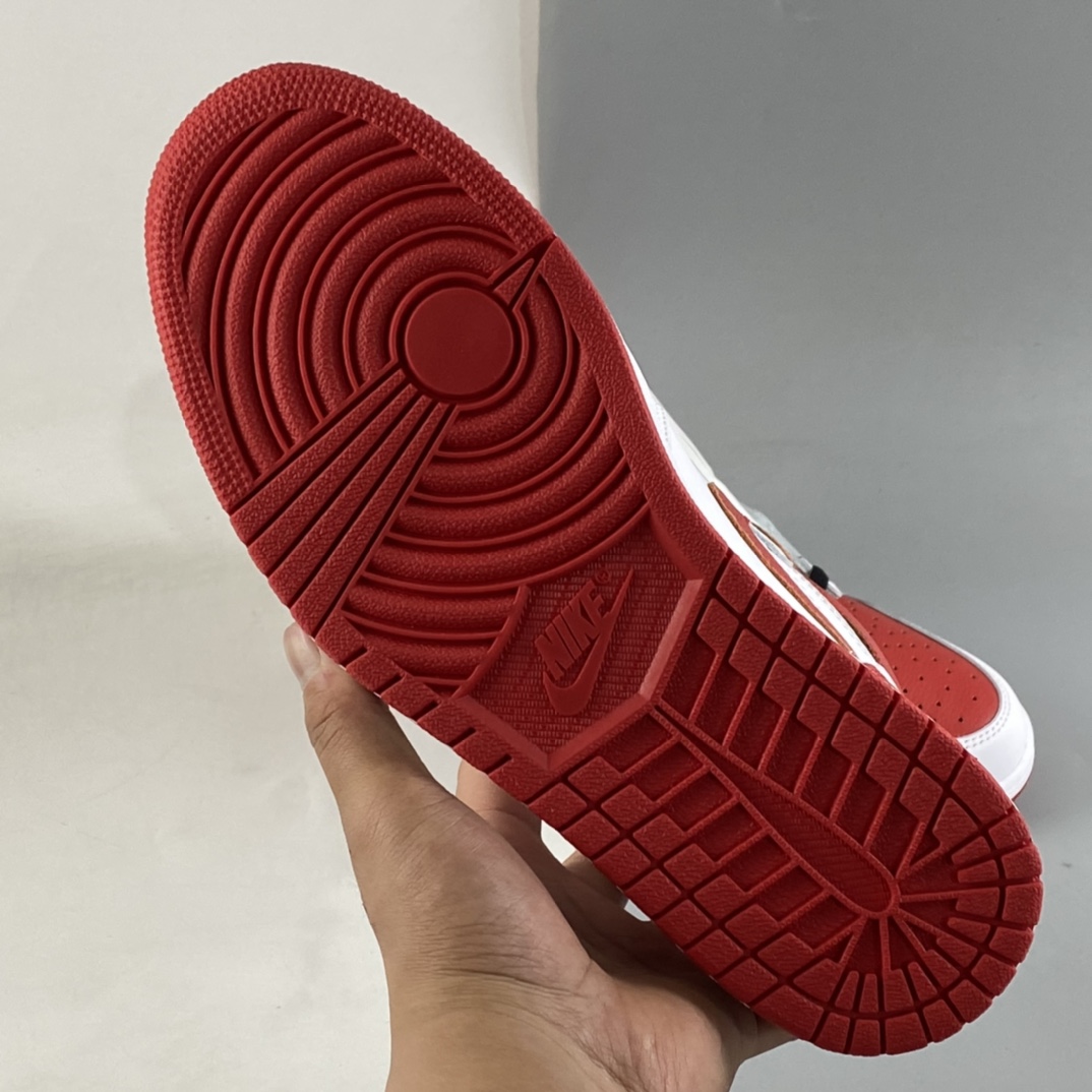 P420  Air Jordan 1 High OG AJ1 乔1白红复古高帮文化篮球鞋 555088-161