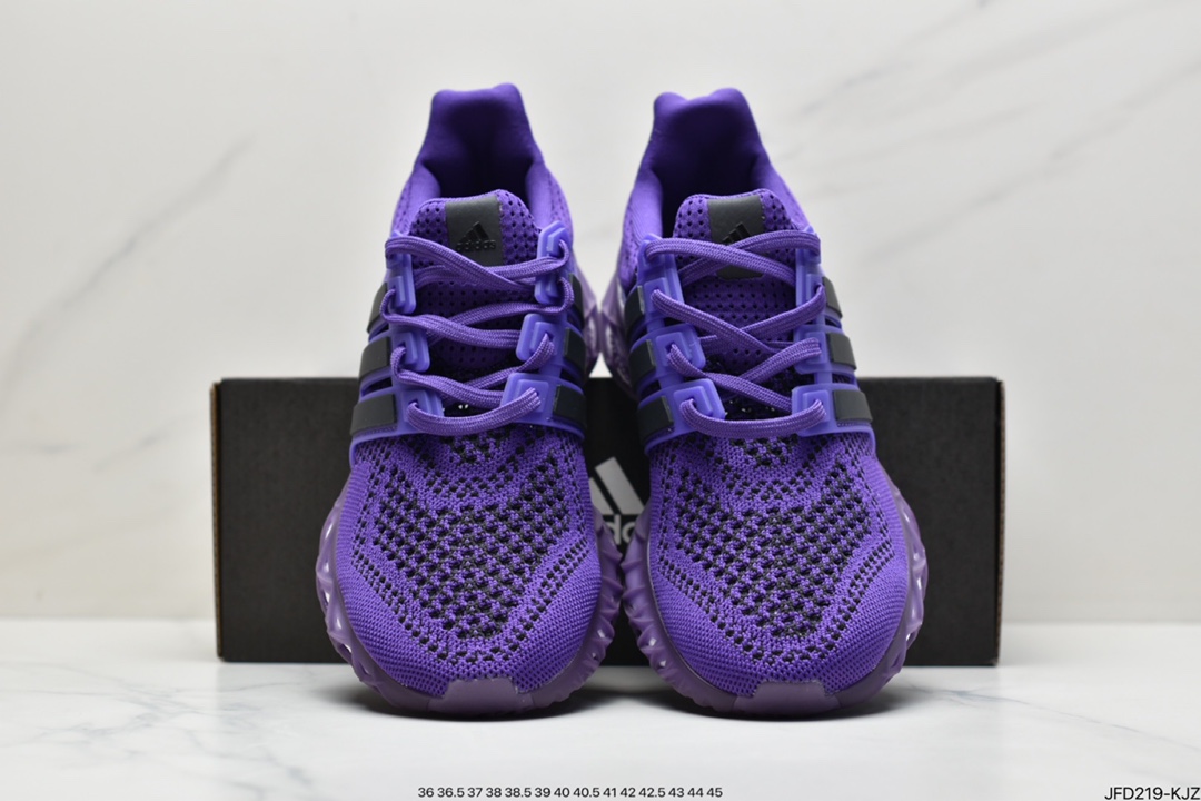 170 阿迪达斯ULTRABOOST WER DNA针织透气鞋面真爆大底复古跑鞋GY8081