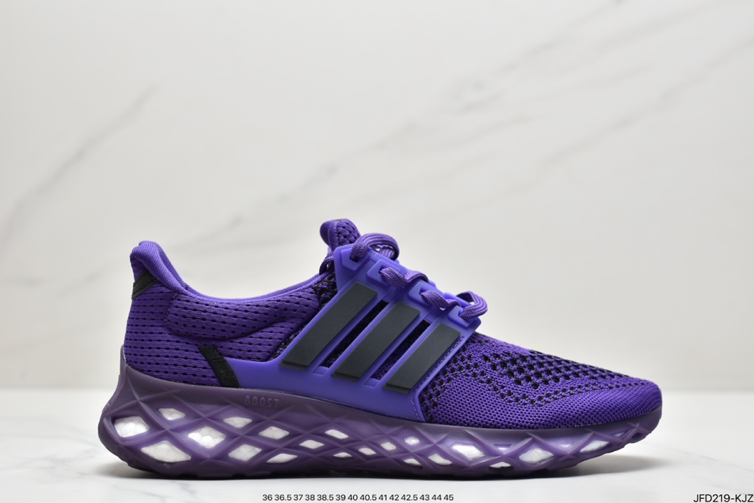 170 阿迪达斯ULTRABOOST WER DNA针织透气鞋面真爆大底复古跑鞋GY8081